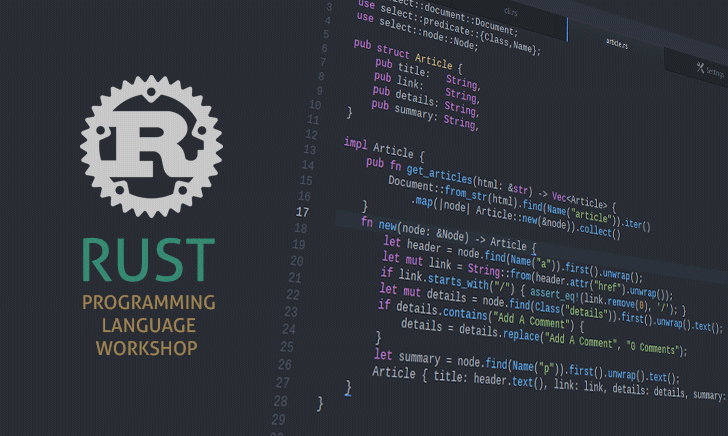 Featured image of post Rust