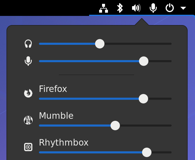Vulume mixer